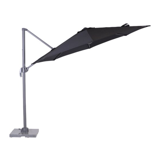 Garden Impressions Hawaii parasol s Ø300 cm carbon black - - Image 4