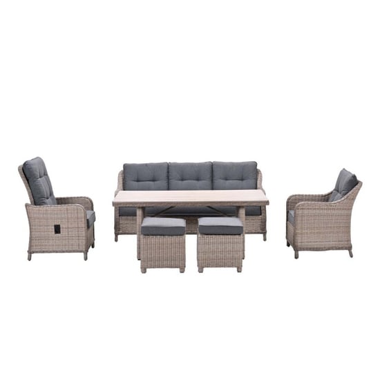 Garden Impressions Milwaukee dining kruk vintage willow mystic grey - Image 5