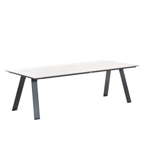 Garden Impressions Nevada dining tuintafel 240 cm light teak vironwood - Image 1