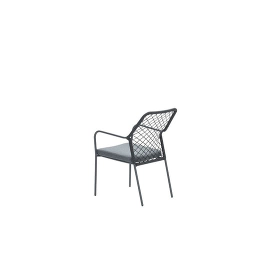 Garden Impressions Dido dining fauteuil carbon black rope zwart mystic grey - Image 6