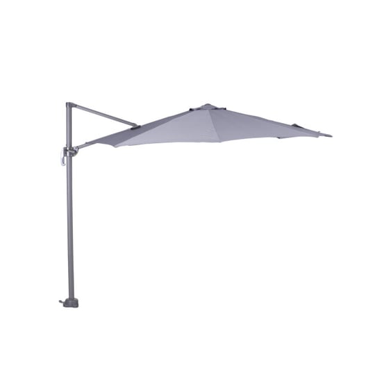 Garden Impressions Hawaii parasol s Ø300 cm carbon black licht grijs - Image 1
