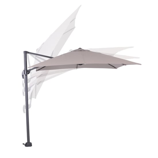 Garden Impressions Hawaii parasol s 250x250 cm carbon black - - Image 2