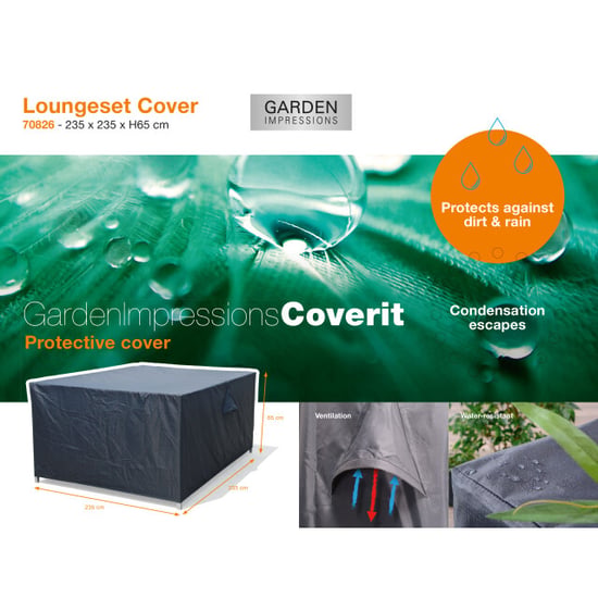 Garden Impressions Coverit loungeset hoes 235x235xh65 cm - Image 3