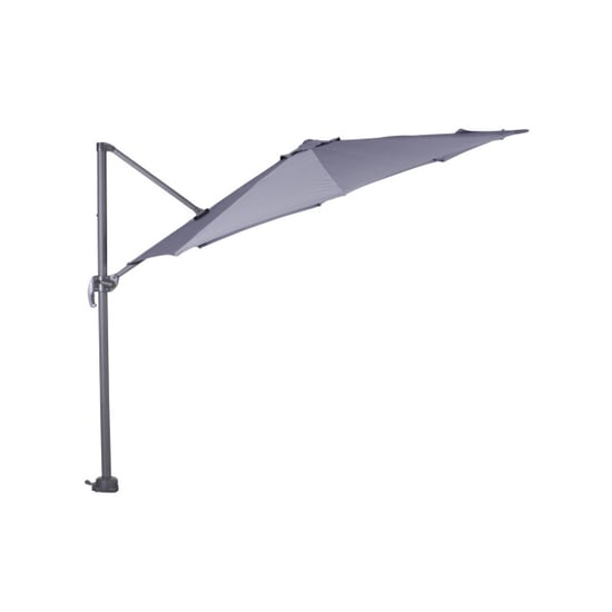 Garden Impressions Hawaii parasol s Ø300 cm carbon black licht grijs - Image 4