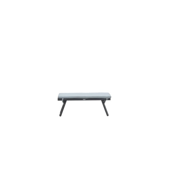 Garden Impressions Sergio bank 110x40xh45 carbon black/ mint grey - Image 3