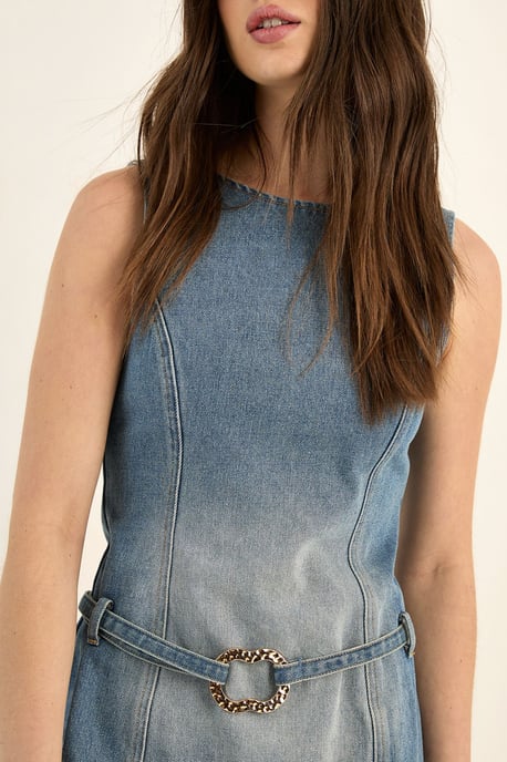 Ring Trim Detail Mini Dress - Image 5