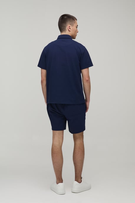 Slim Fit Shirt and Slim Short Set - Image 2