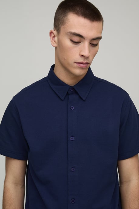 Slim Fit Shirt and Slim Short Set - Image 3