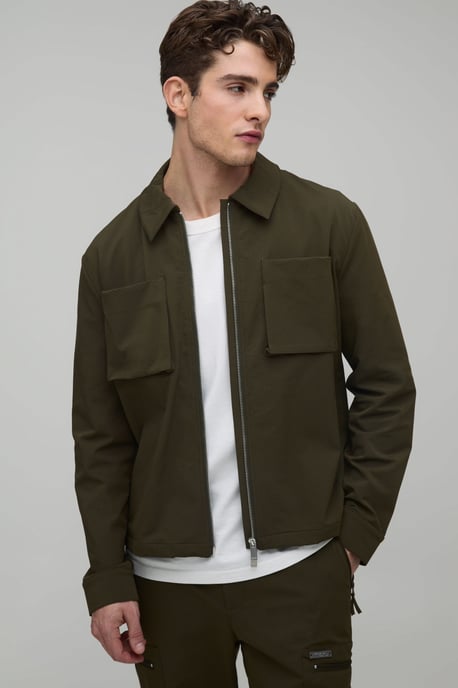 Regular Technical Overshirt - Image 1