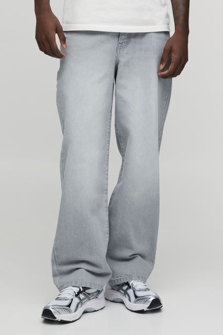 Basic Relaxed Fit Jeans - Image 1