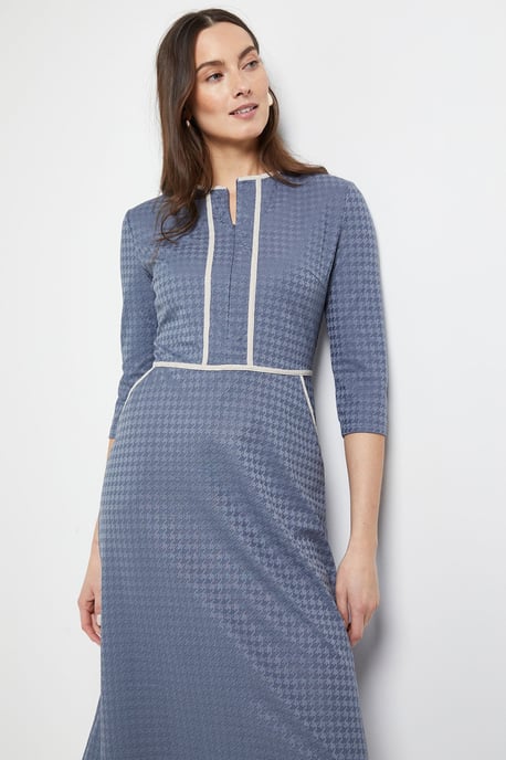 Principles Binded Long Sleeve Midi Dress - Image 2