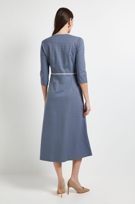 Principles Binded Long Sleeve Midi Dress - Image 3
