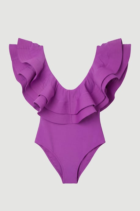 Drama Frill Swimsuit - Image 1