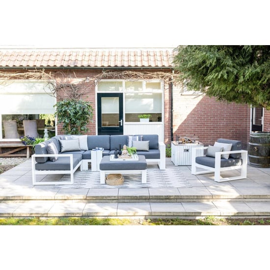 Garden Impressions Cube lounge tuintafel mat reflex black - Image 4