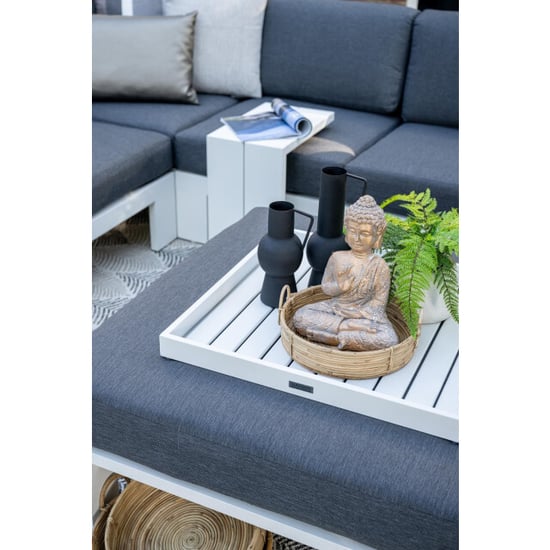 Garden Impressions Cube lounge tuintafel mat reflex black - Image 5