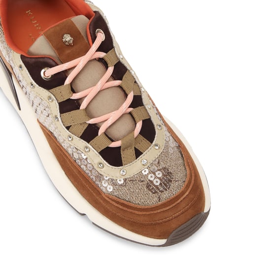 Kurt Geiger London Suede Sporty Runner Sneakers - Image 4