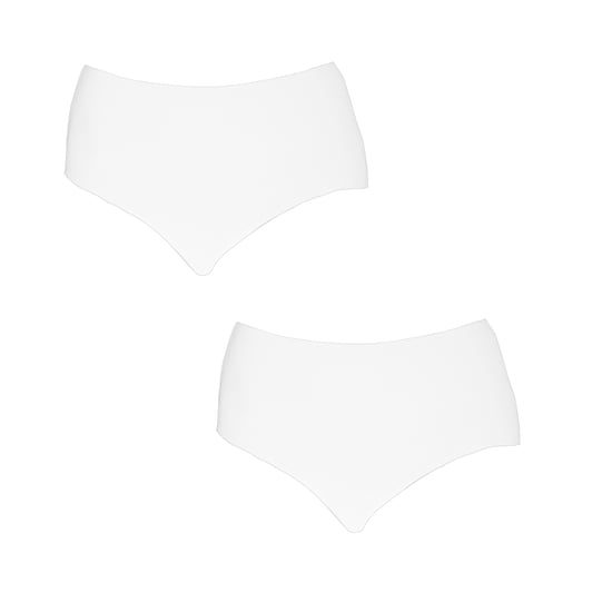 Verpakking van 2 Dames Hoge Taille Bamboe Onderbroeken Q906 - Image 1
