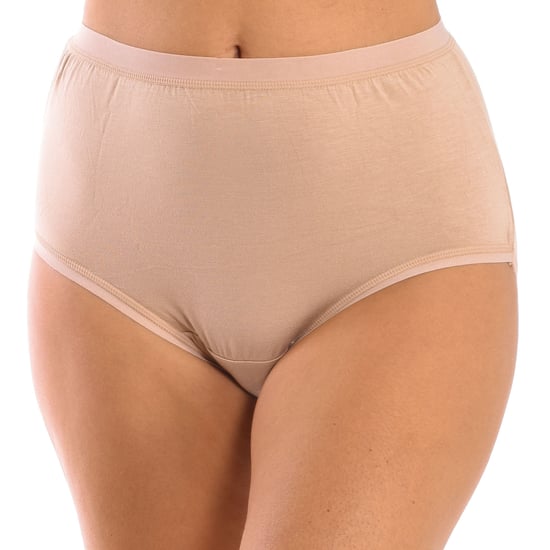 Pack of 2 Women's High Waist Bamboo Panties Q908 - Image 2
