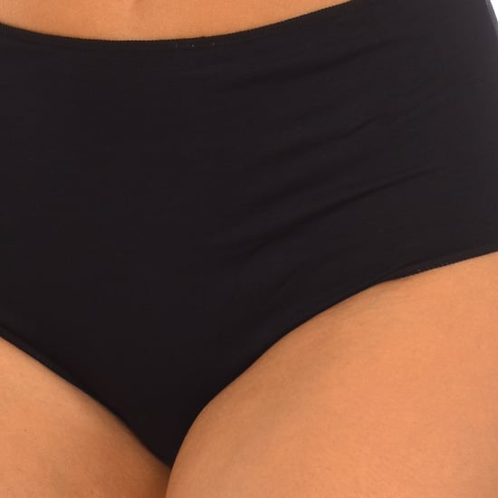 Pack of 2 Women's High Waist Bamboo Panties Q906 - Image 3