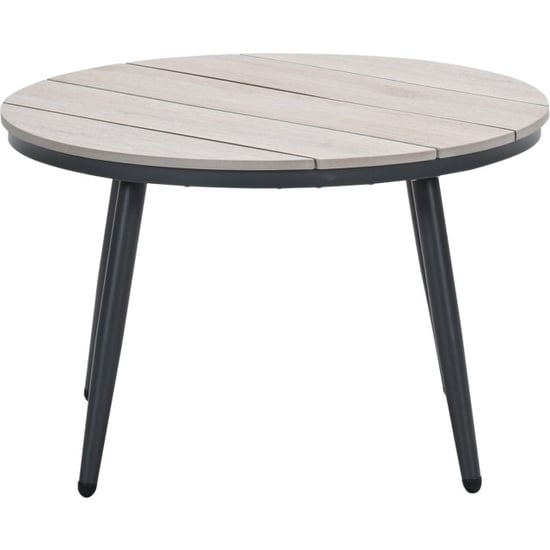 Garden Impressions Margriet loungetafel rond- Ø70xh45 cm carbon black - Image 1