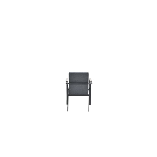 Garden Impressions Catania dining fauteuil antraciet texfiber-light teak vironwood - Image 5