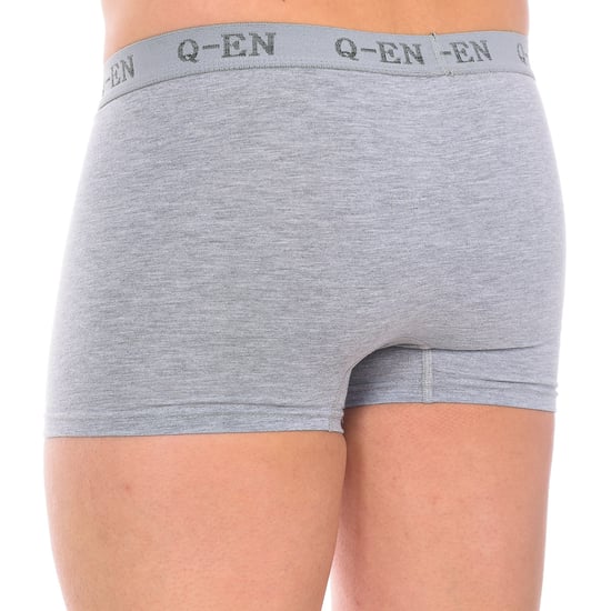 Verpakking van 3 Heren Bamboo Katoen Stretch Boxers Q501 - Image 3