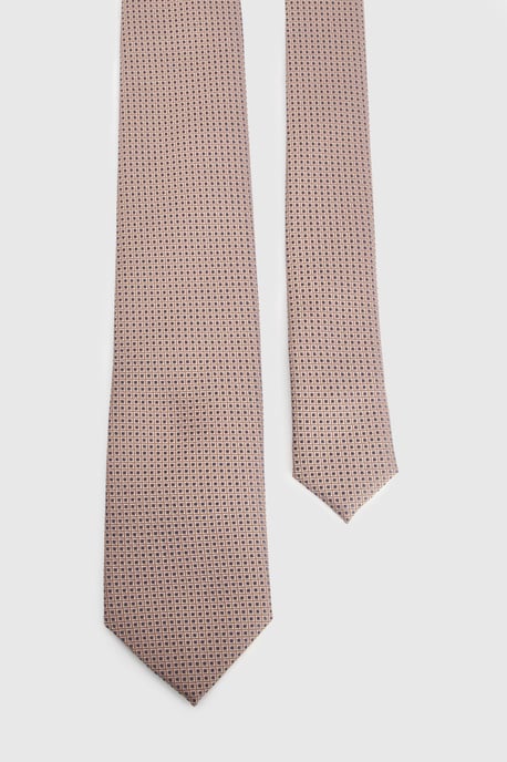 Light Brown Textured Tie - Image 3