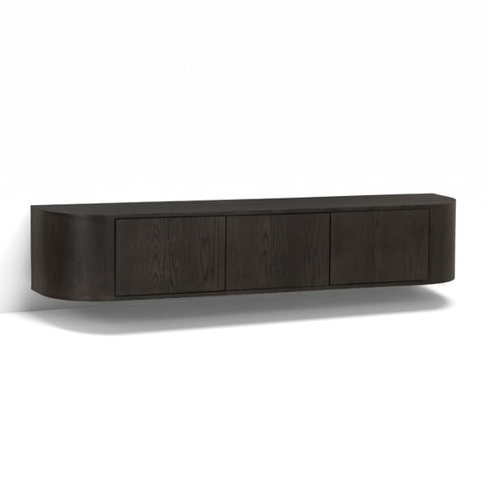 Livingfurn tv-meubel novero espresso zwevend 35x180x33cm - Image 1