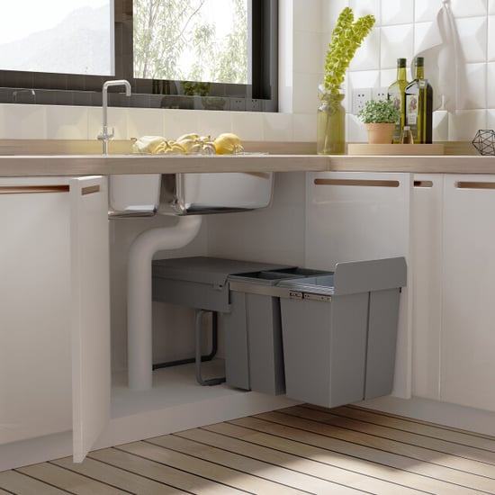 4goodz Inbouw prullenbak met 3 afvalemmers voor afvalscheiding 40 liter 34 - Image 3