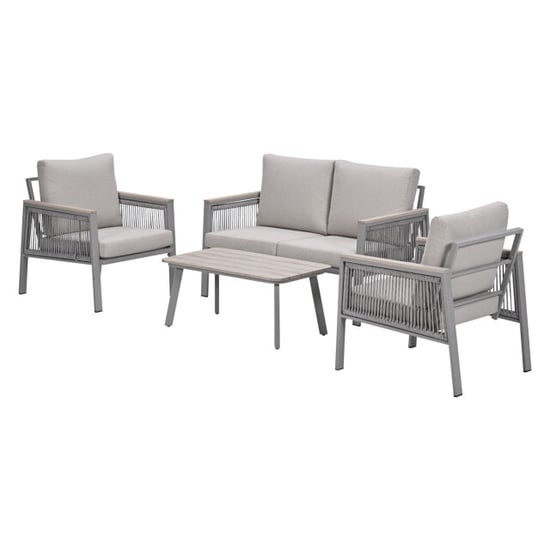 Garden Impressions Preci aluminium loungeset - desert sand - Image 1