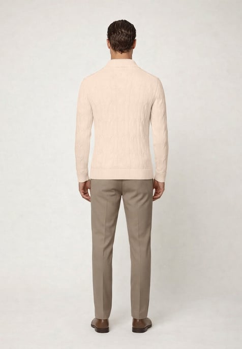 Pullover Pullover With Polo Collar - Image 4