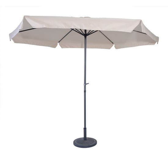 Garden Impressions Delta parasol Ø300 cm carbon black - - Image 1