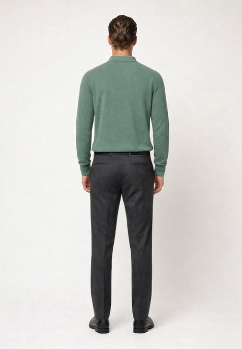 Pullover Pullover With Polo Collar - Image 4