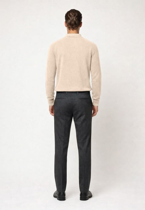 Pullover Pullover With Polo Collar - Image 4