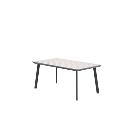 Garden Impressions Vigo tafel 160x90 cm carbon black light teak vironwood - Image 1