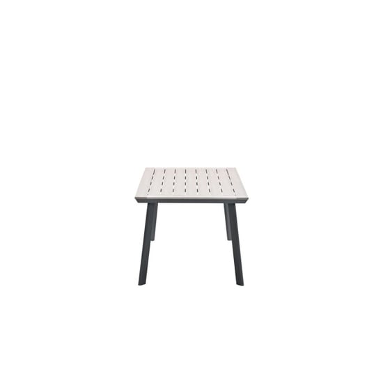 Garden Impressions Vigo tafel 160x90 cm carbon black light teak vironwood - Image 6