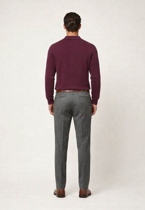 Pullover Pullover With Polo Collar - Image 4
