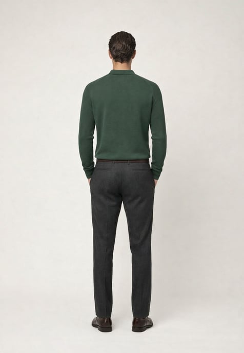 Pullover Pullover With Polo Collar - Image 4