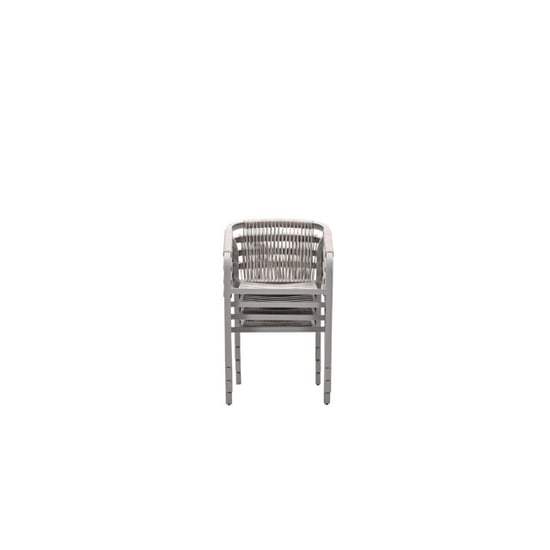 Garden Impressions Monti dining fauteuil - rope grey sand valley sand - Image 4