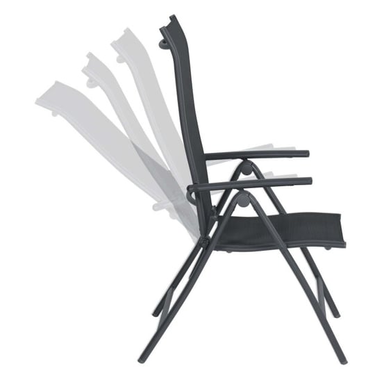 Garden Impressions Limone verstelbare fauteuil carbon black antraciet - Image 6