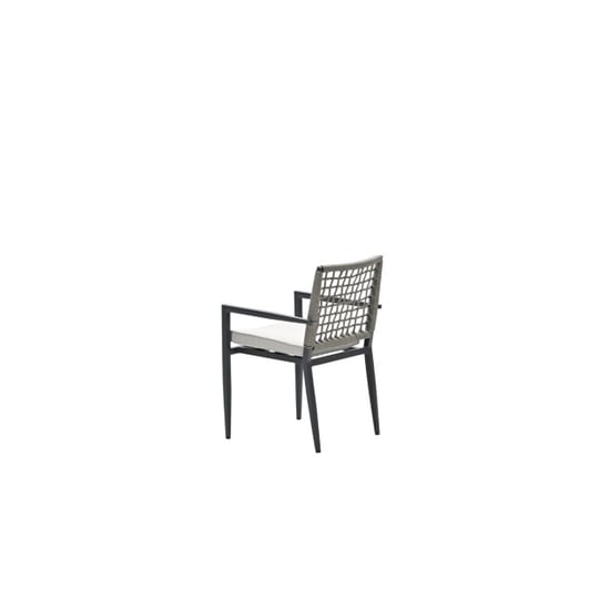 Garden Impressions Florance dining fauteuil carbon black rope taupe desert sand - Image 6