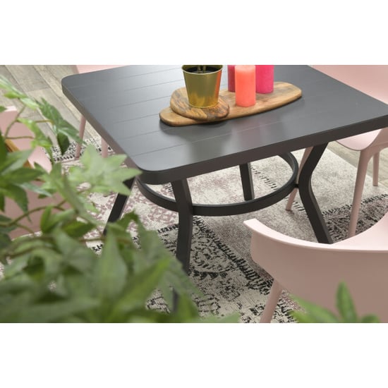 Garden Impressions Douglas dining tuintafel 90x90 cm carbon black - Image 4