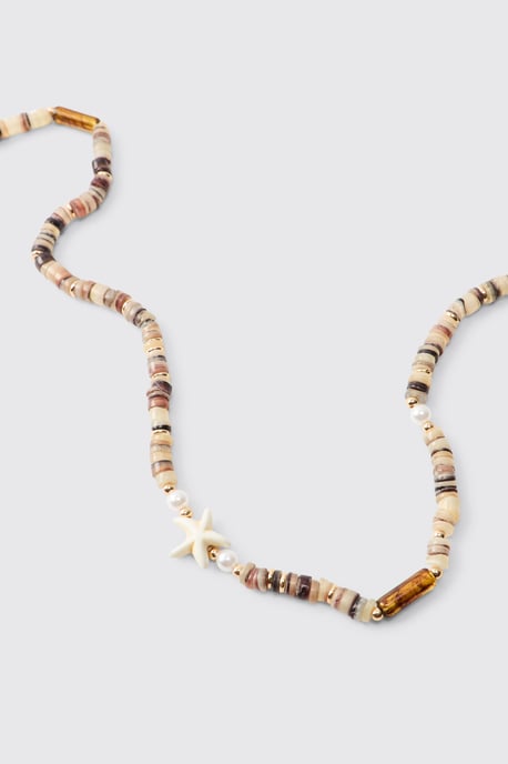 Beaded Star Fish Necklace - Image 3