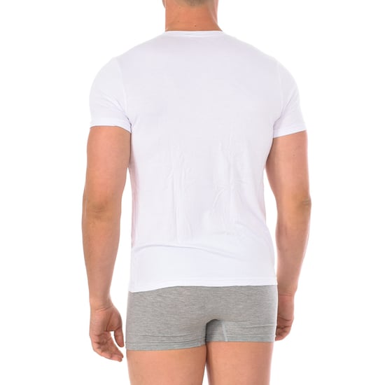 Men's Bamboo Short Sleeve Undershirt Q603 - Image 3