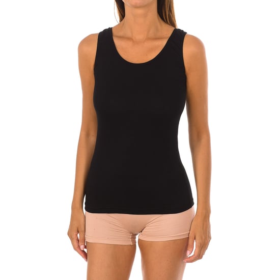 Women's Bamboo Wide Strap Undershirt Q701 - Image 1