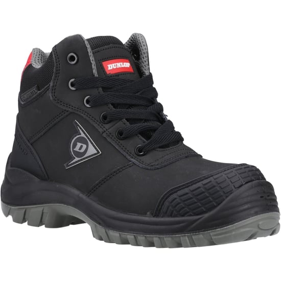 Dunlop First One Adv Titan Nubuck Men's Black/Red Safety Boots - Image 1