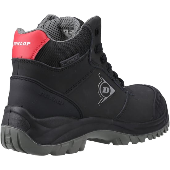Dunlop First One Adv Titan Nubuck Heren Veiligheidslaarzen Zwart/Rood - Image 2