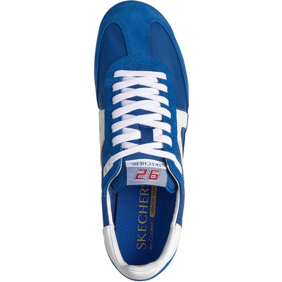 Skechers SKX 92 Spective Leer Heren Blauwe/Multi Sneakers - Image 3