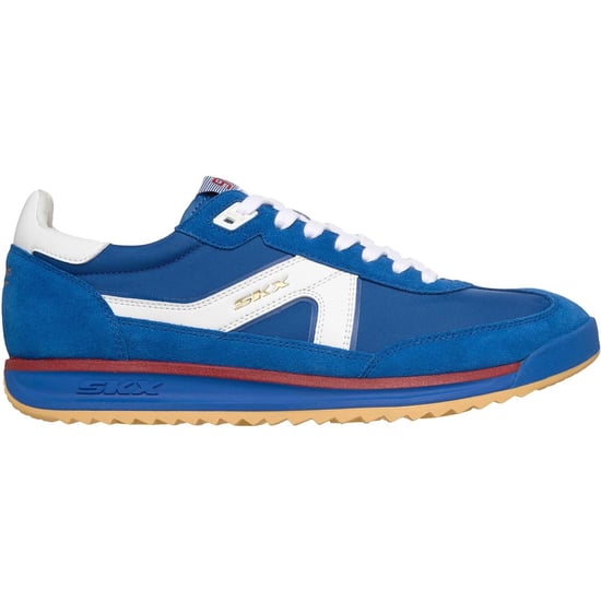 Skechers SKX 92 Spective Leer Heren Blauwe/Multi Sneakers - Image 5