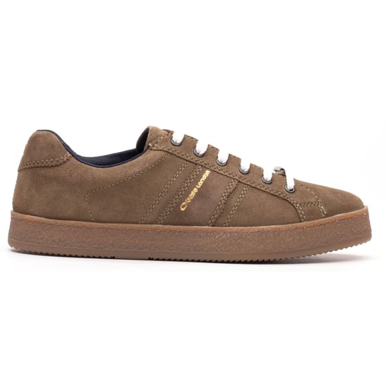 Base London Hopper Leather Men's Moss Trainers - Image 5